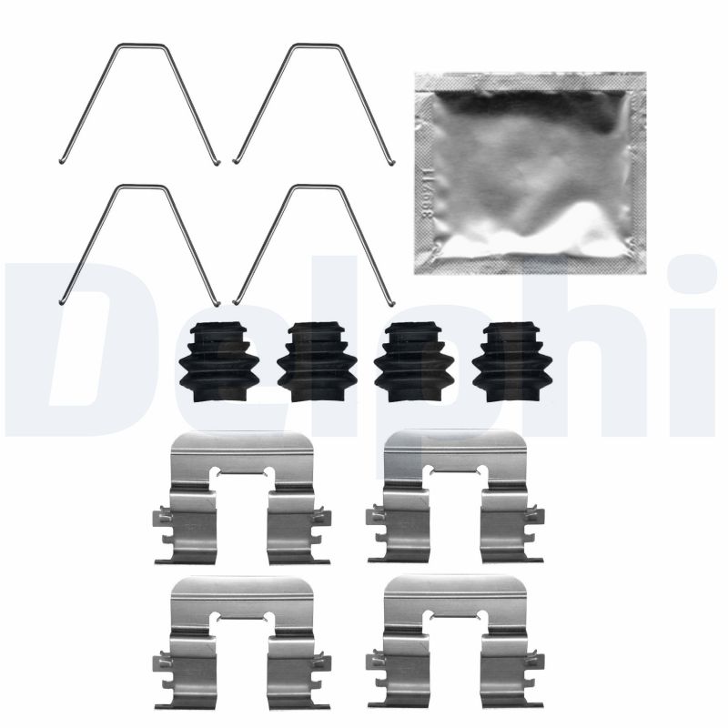 Accessory Kit, disc brake pad DELPHI LX0726