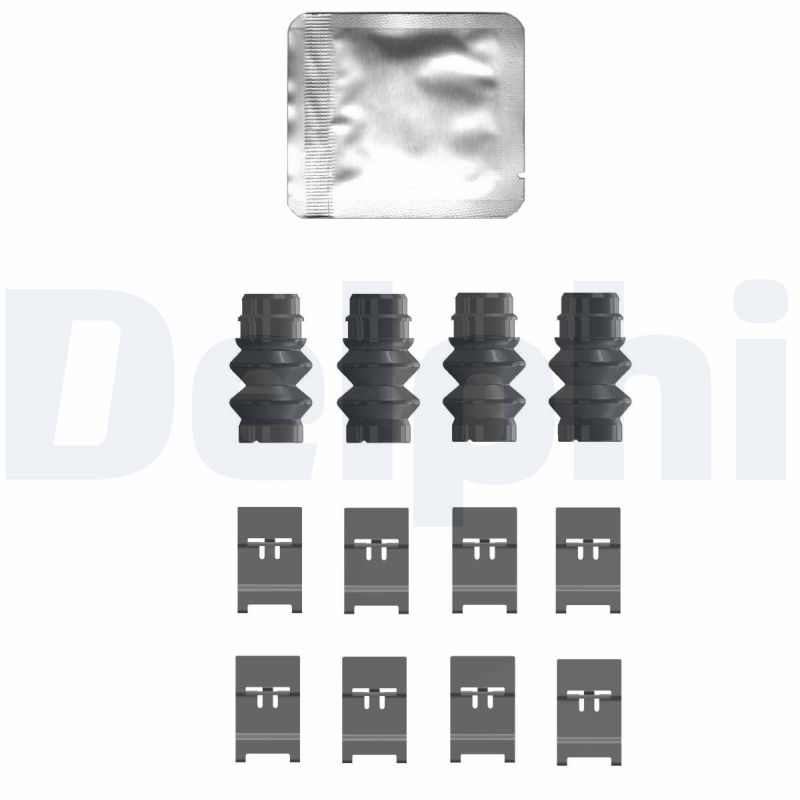 Accessory Kit, disc brake pad DELPHI LX0753