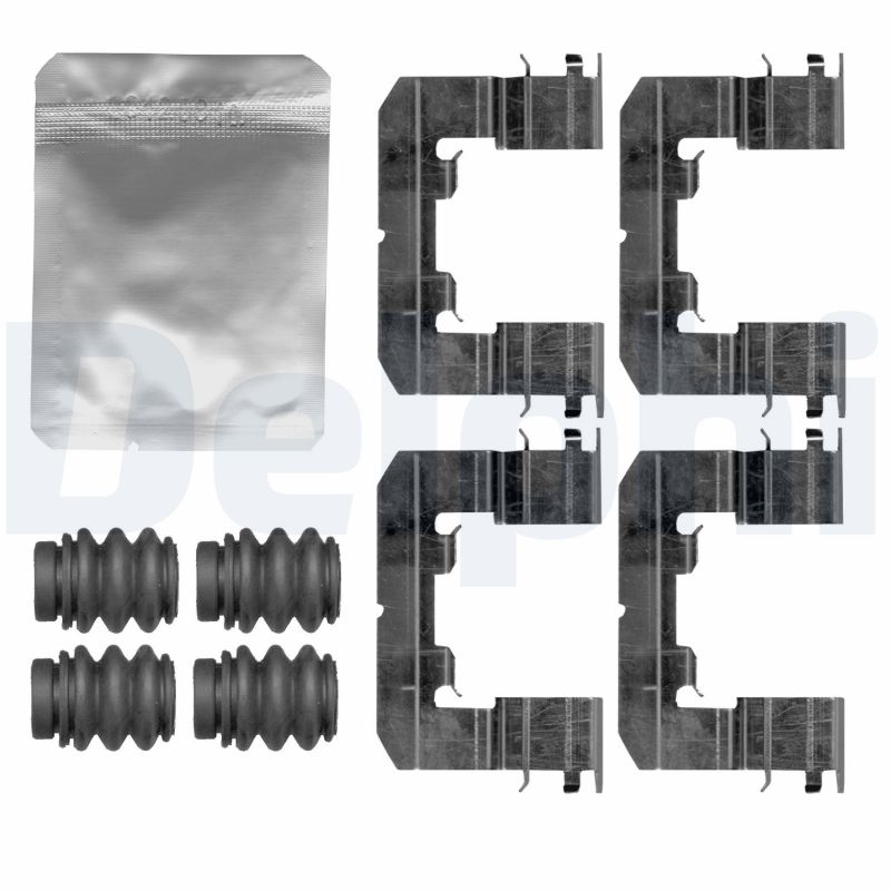 Accessory Kit, disc brake pad DELPHI LX0766