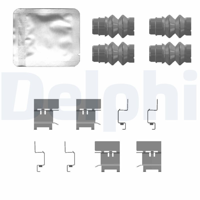 Accessory Kit, disc brake pad DELPHI LX0768
