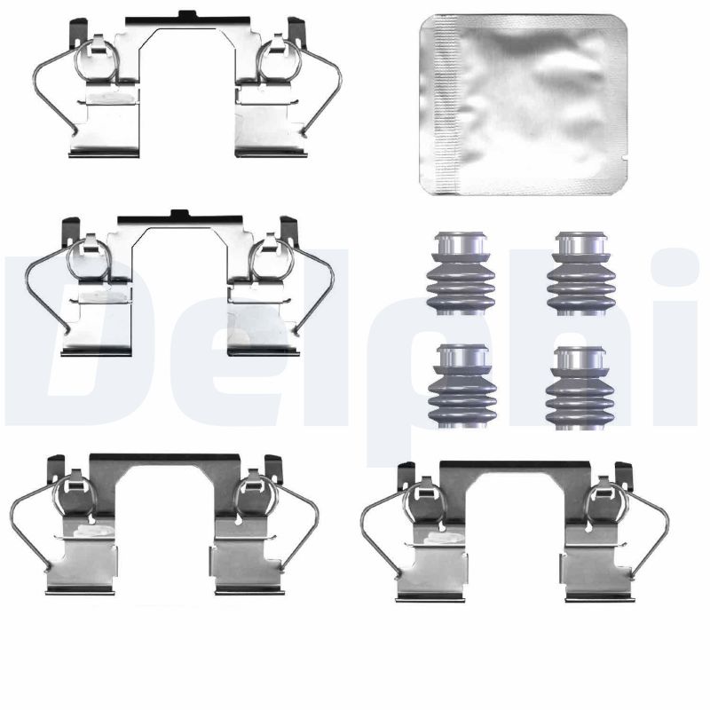 Accessory Kit, disc brake pad DELPHI LX0786