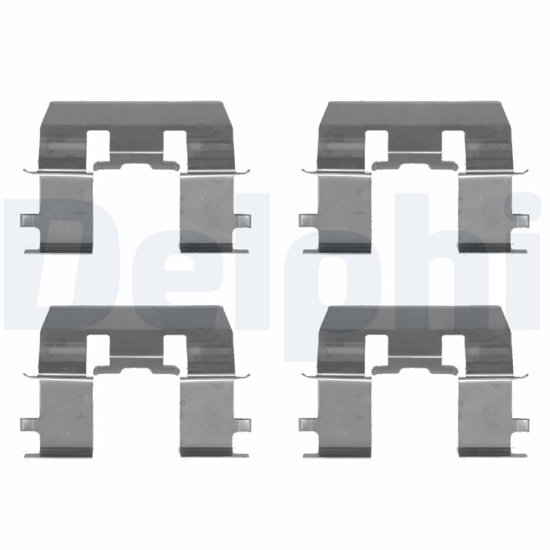 Accessory Kit, disc brake pad DELPHI LX0368