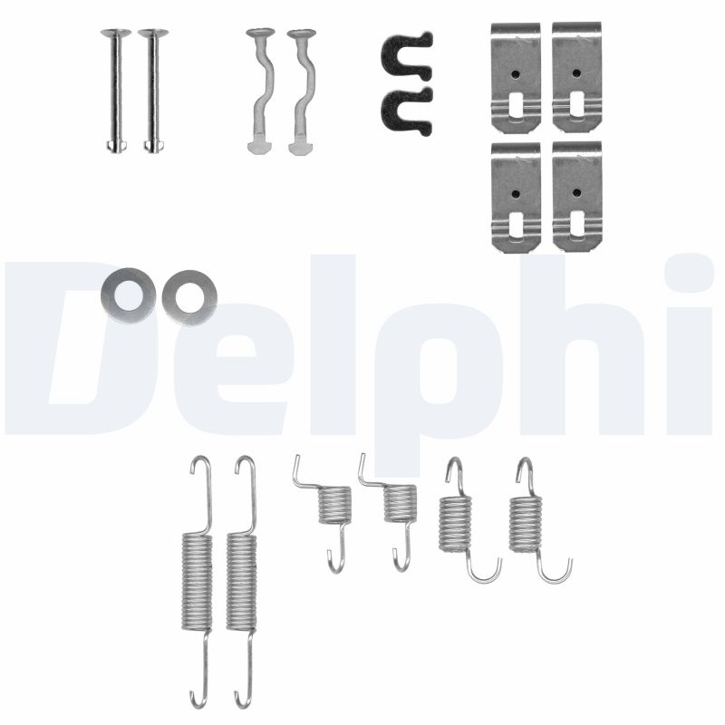 Accessory Kit, parking brake shoes DELPHI LY1401