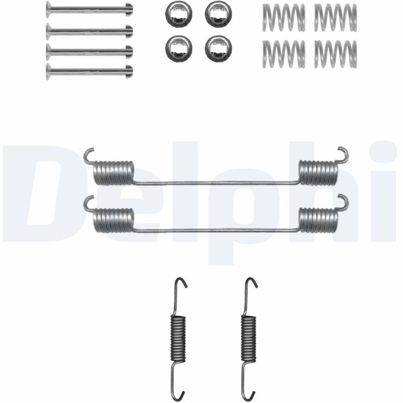 Accessory Kit, brake shoes DELPHI LY1425