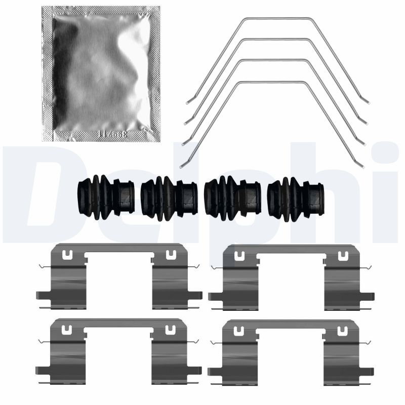 Accessory Kit, disc brake pad DELPHI LX0788