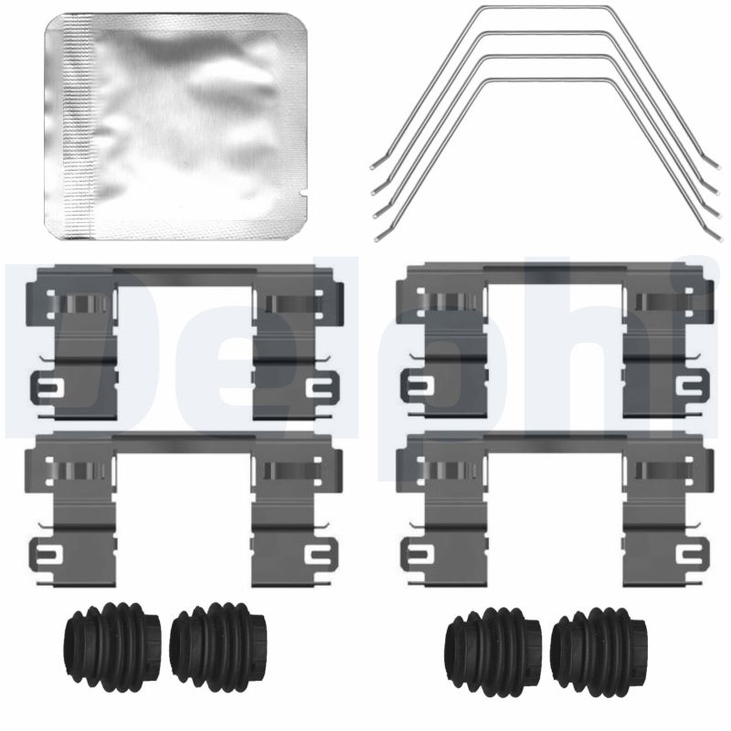Accessory Kit, disc brake pad DELPHI LX0797