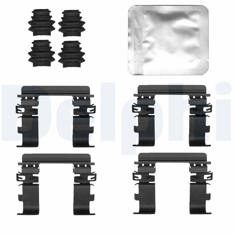 Accessory Kit, disc brake pad DELPHI LX0833