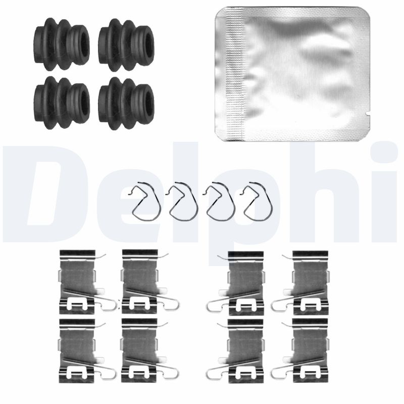 Accessory Kit, disc brake pad DELPHI LX0836