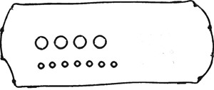 Gasket Set, cylinder head cover REINZ 15-53604-01