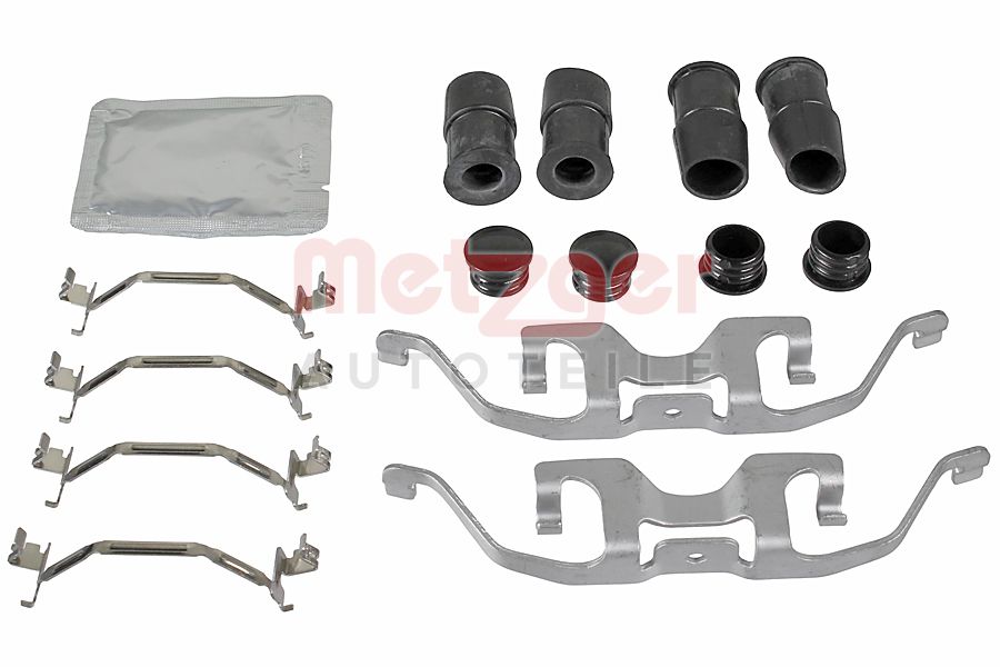 Accessory Kit, disc brake pad METZGER 109-0208