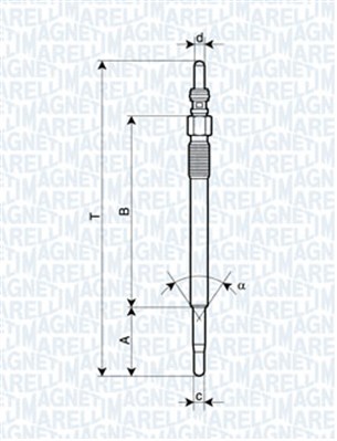 Glow Plug MAGNETI MARELLI 062900048304