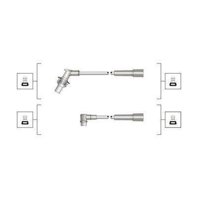 Ignition Cable Kit MAGNETI MARELLI 941319170030