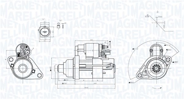 Starter MAGNETI MARELLI 063725634010