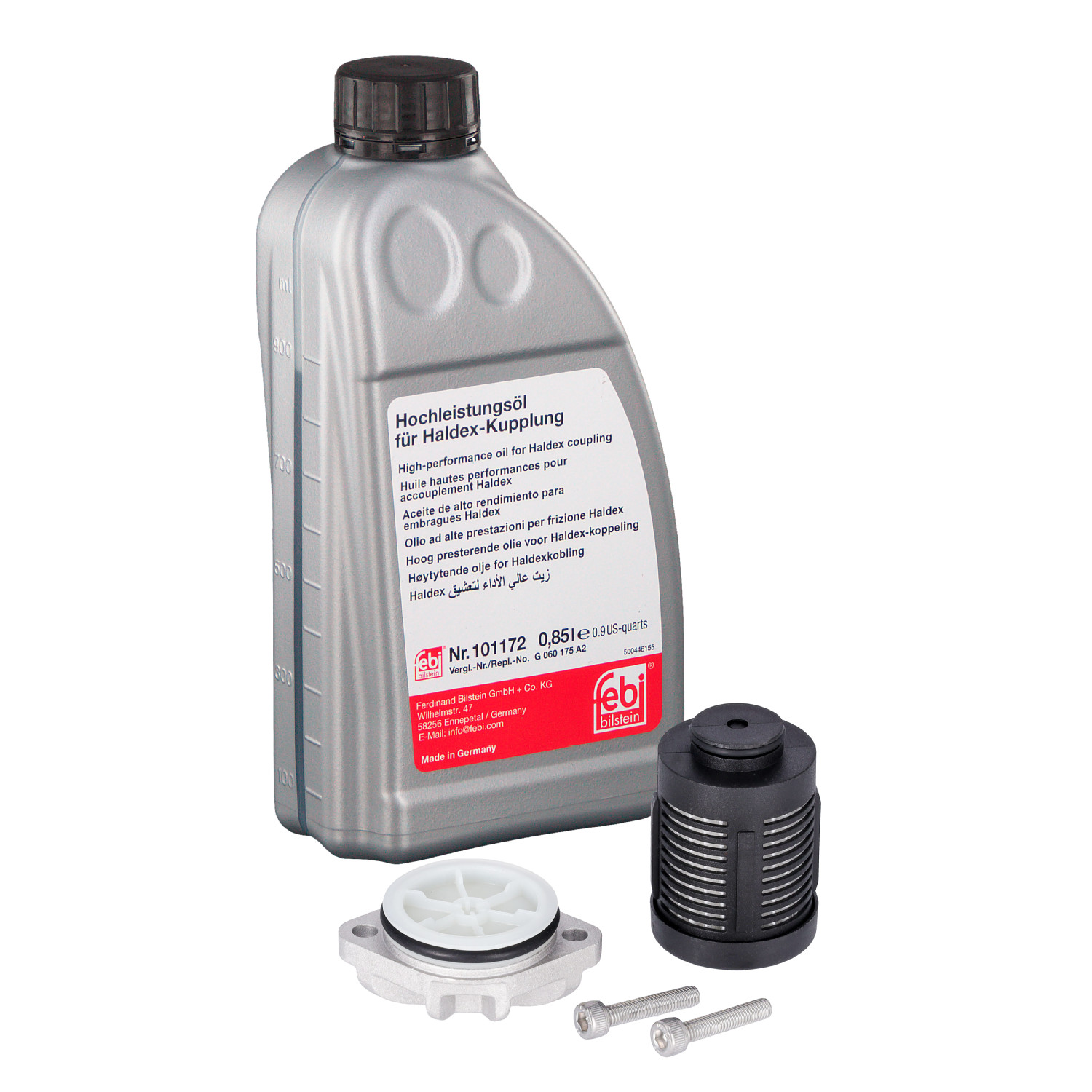 Parts kit, multi-plate clutch oil change (AWD) FEBI BILSTEIN 181848