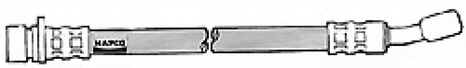 Brake Hose MAPCO 3352