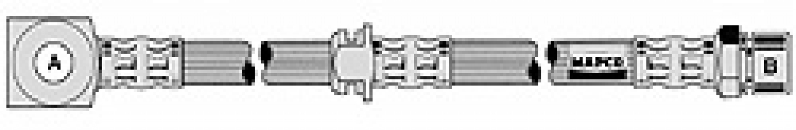 Brake Hose MAPCO 3850