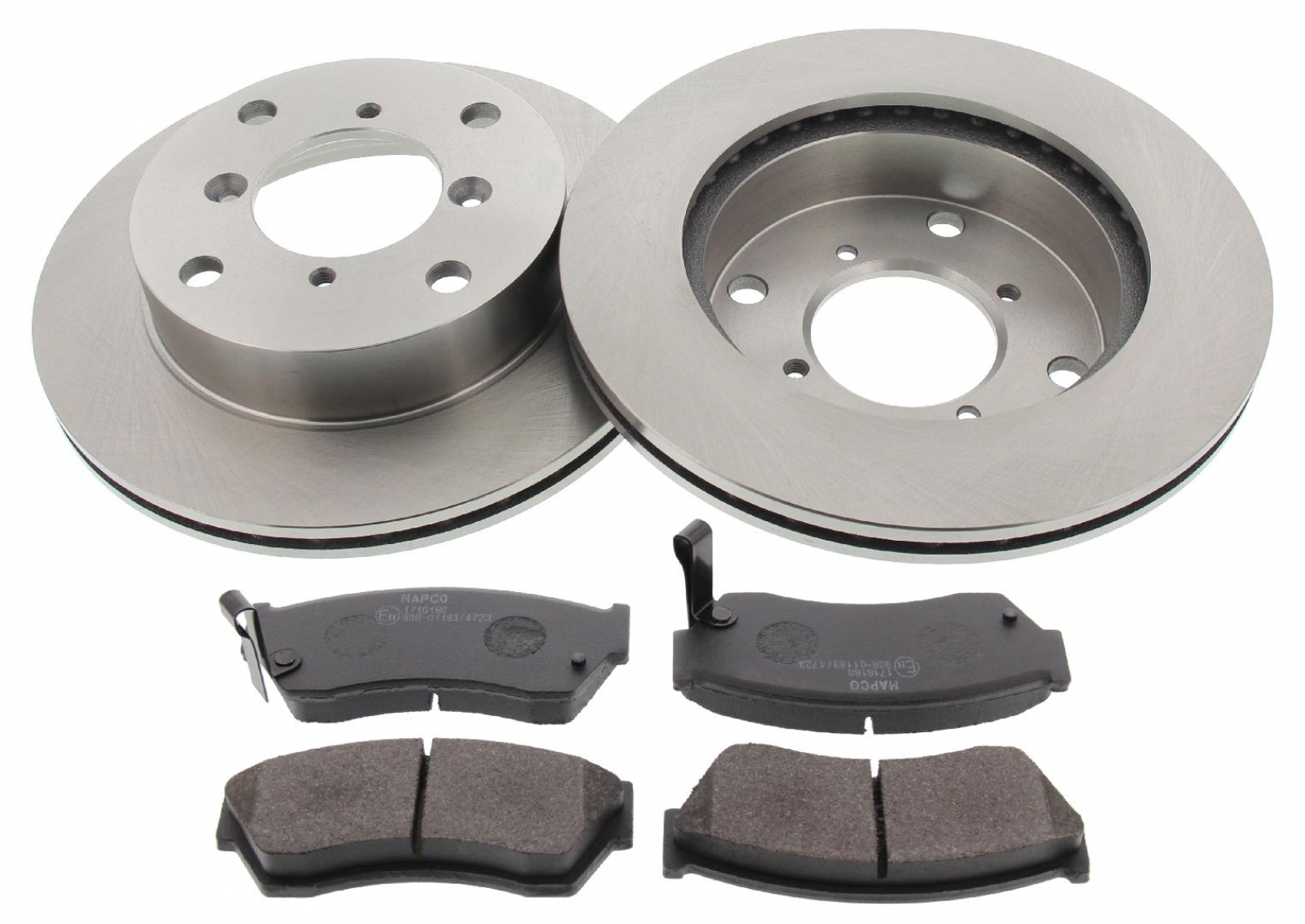 Brake Set, disc brakes MAPCO 47593