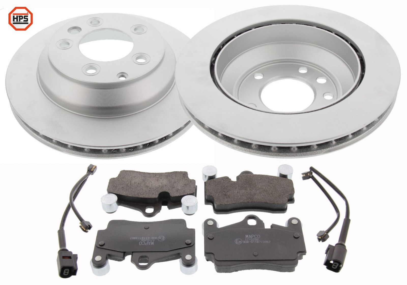 Brake Set, disc brakes MAPCO 47990HPS