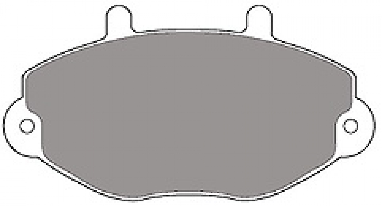 Brake Pad Set, disc brake MAPCO 6381