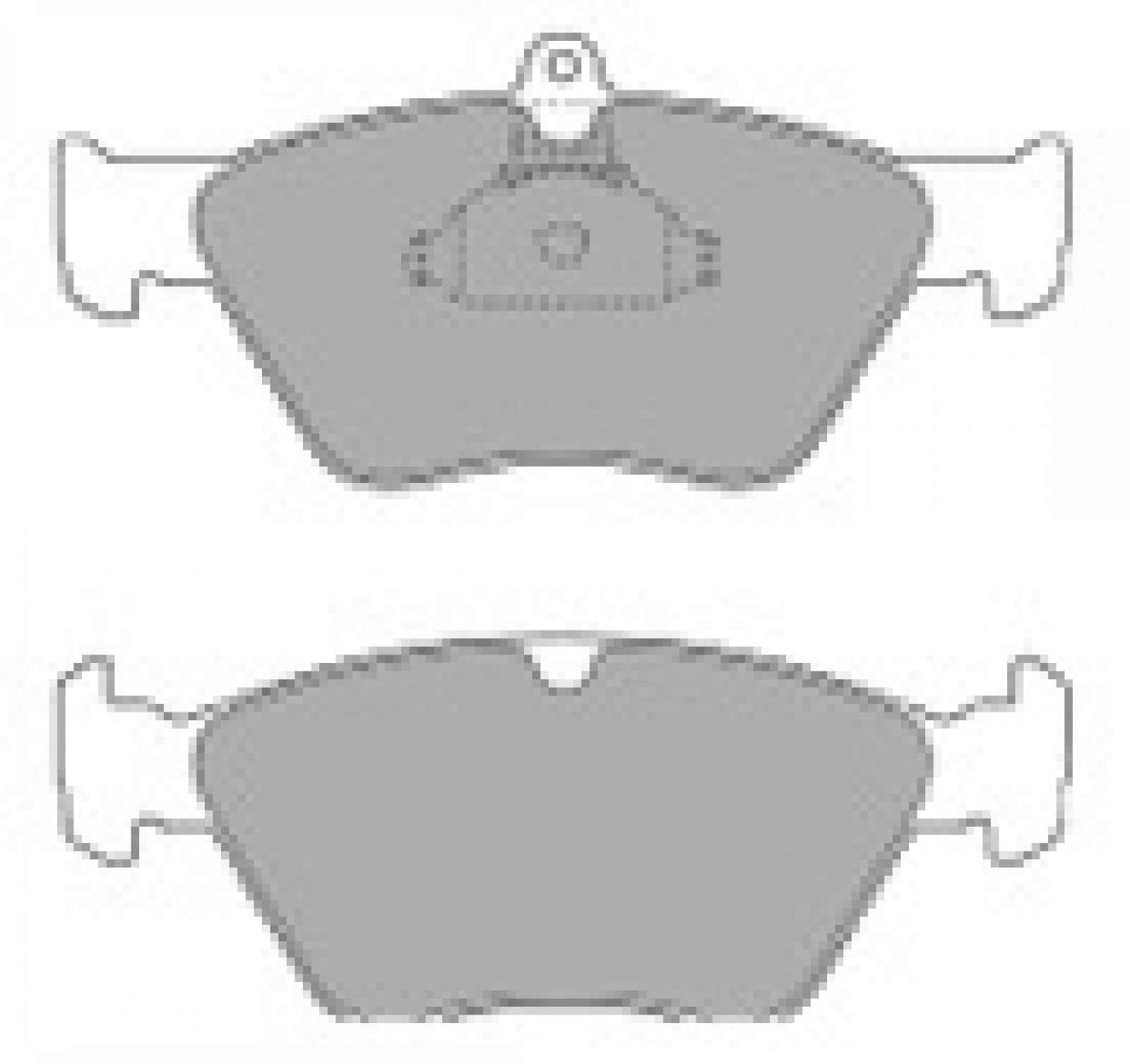 Brake Pad Set, disc brake MAPCO 6459