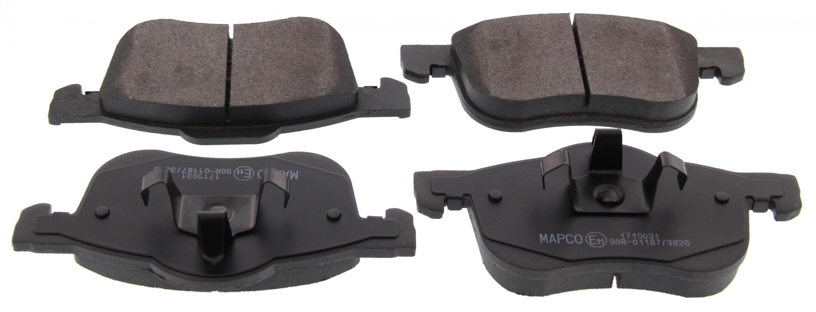 Brake Pad Set, disc brake MAPCO 6509