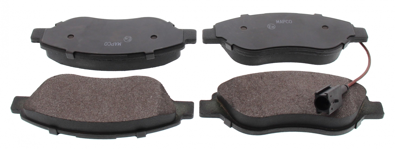 Brake Pad Set, disc brake MAPCO 6572