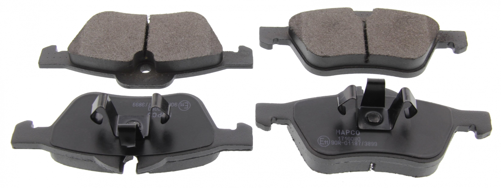 Brake Pad Set, disc brake MAPCO 6577