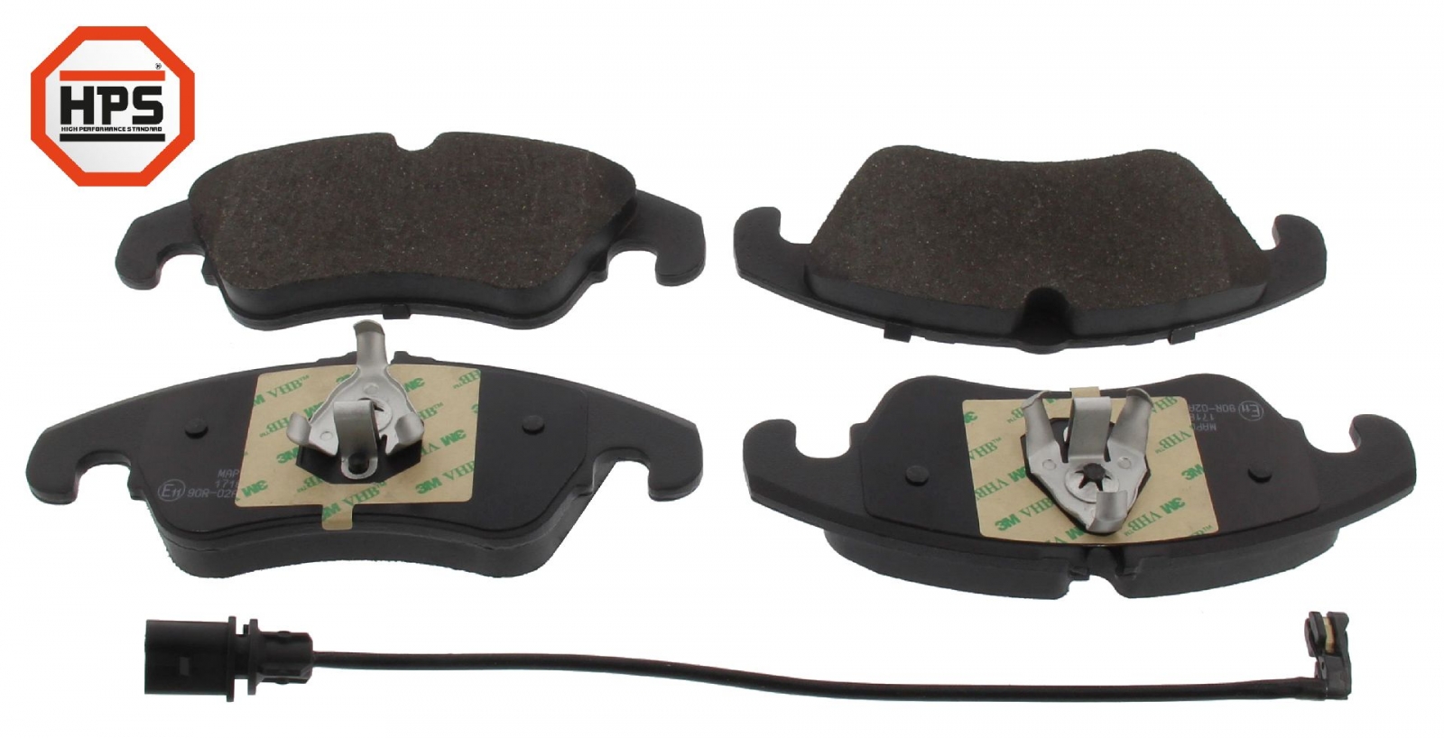 Brake Pad Set, disc brake MAPCO 6697HPS