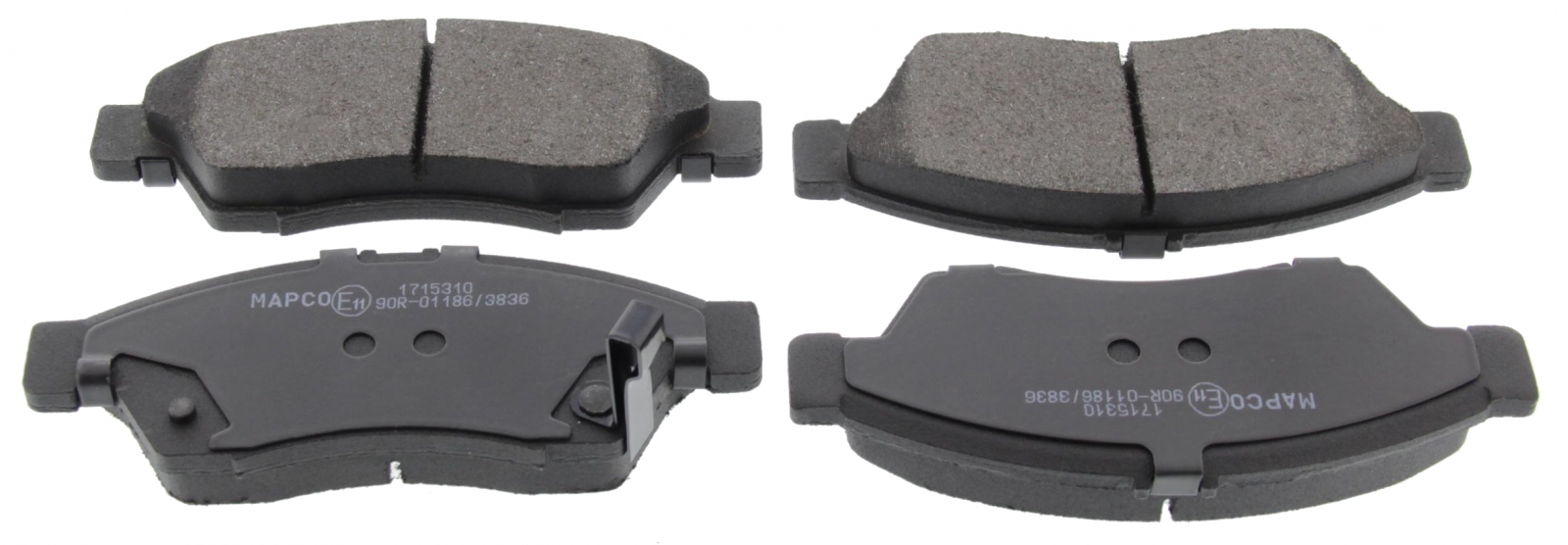 Brake Pad Set, disc brake MAPCO 6762