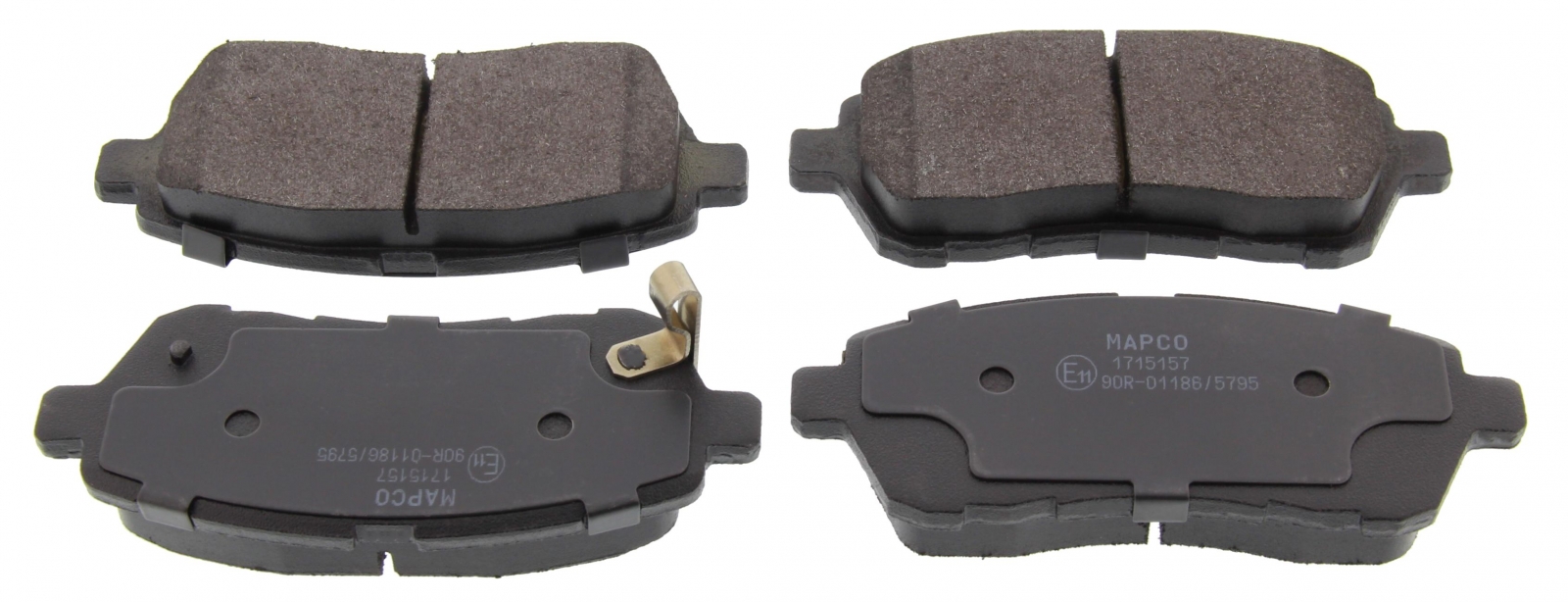 Brake Pad Set, disc brake MAPCO 6881
