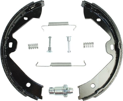 Brake Shoe Set, parking brake METZGER 0152027