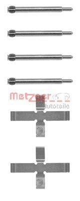 Accessory Kit, disc brake pad METZGER 109-0980