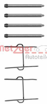 Accessory Kit, disc brake pad METZGER 109-1081