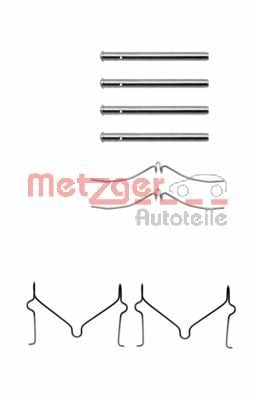 Accessory Kit, disc brake pad METZGER 109-1126