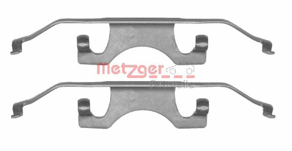 Accessory Kit, disc brake pad METZGER 109-1241