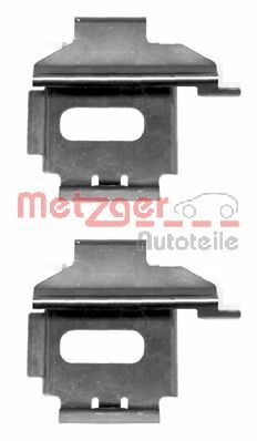 Accessory Kit, disc brake pad METZGER 109-1283