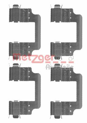 Accessory Kit, disc brake pad METZGER 109-1728