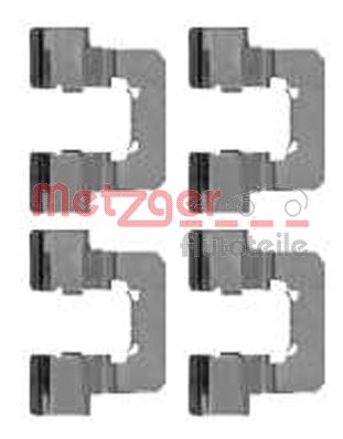 Accessory Kit, disc brake pad METZGER 109-1781