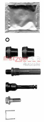 Juego de casquillos guía, pinza de freno METZGER 113-1354X