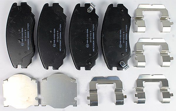 Brake Pad Set, disc brake METZGER 1170291
