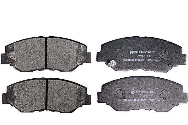 Brake Pad Set, disc brake METZGER 1170507