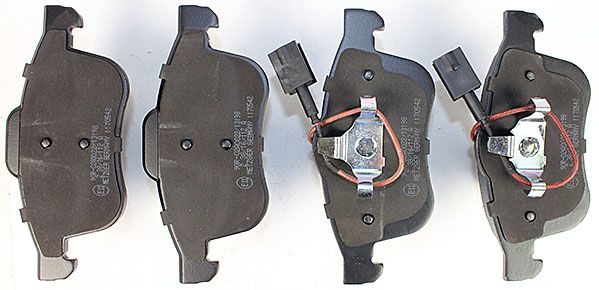 Brake Pad Set, disc brake METZGER 1170542