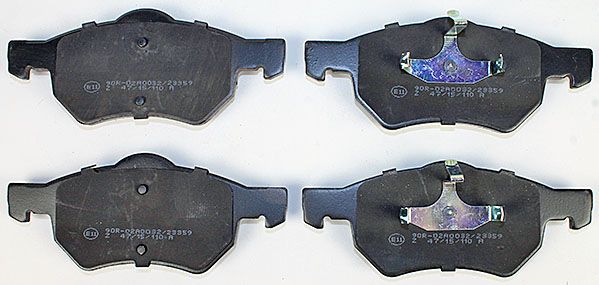 Brake Pad Set, disc brake METZGER 1170756