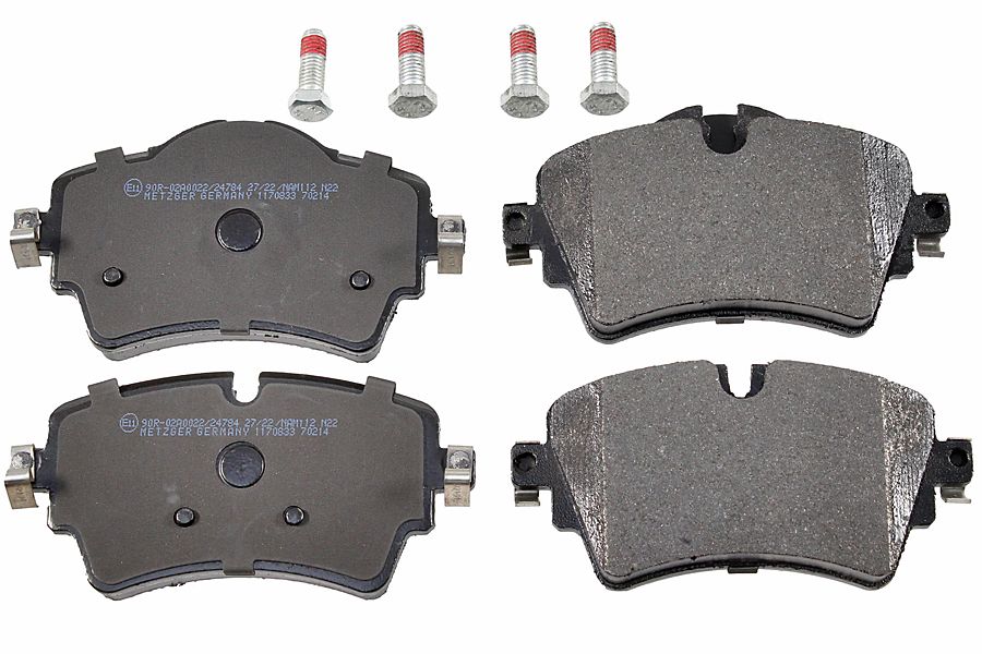 Brake Pad Set, disc brake METZGER 1170833