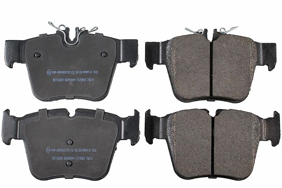 Brake Pad Set, disc brake METZGER 1170983