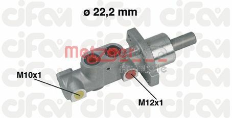 Brake Master Cylinder METZGER 202-297