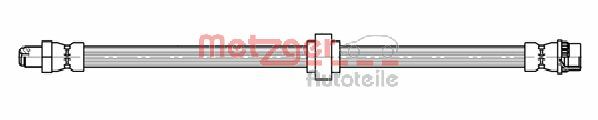 Brake Hose METZGER 4112149