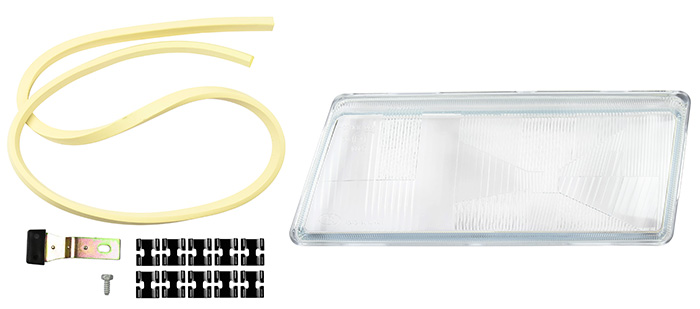 Diffusing Lens, headlight Professional Parts 34340005