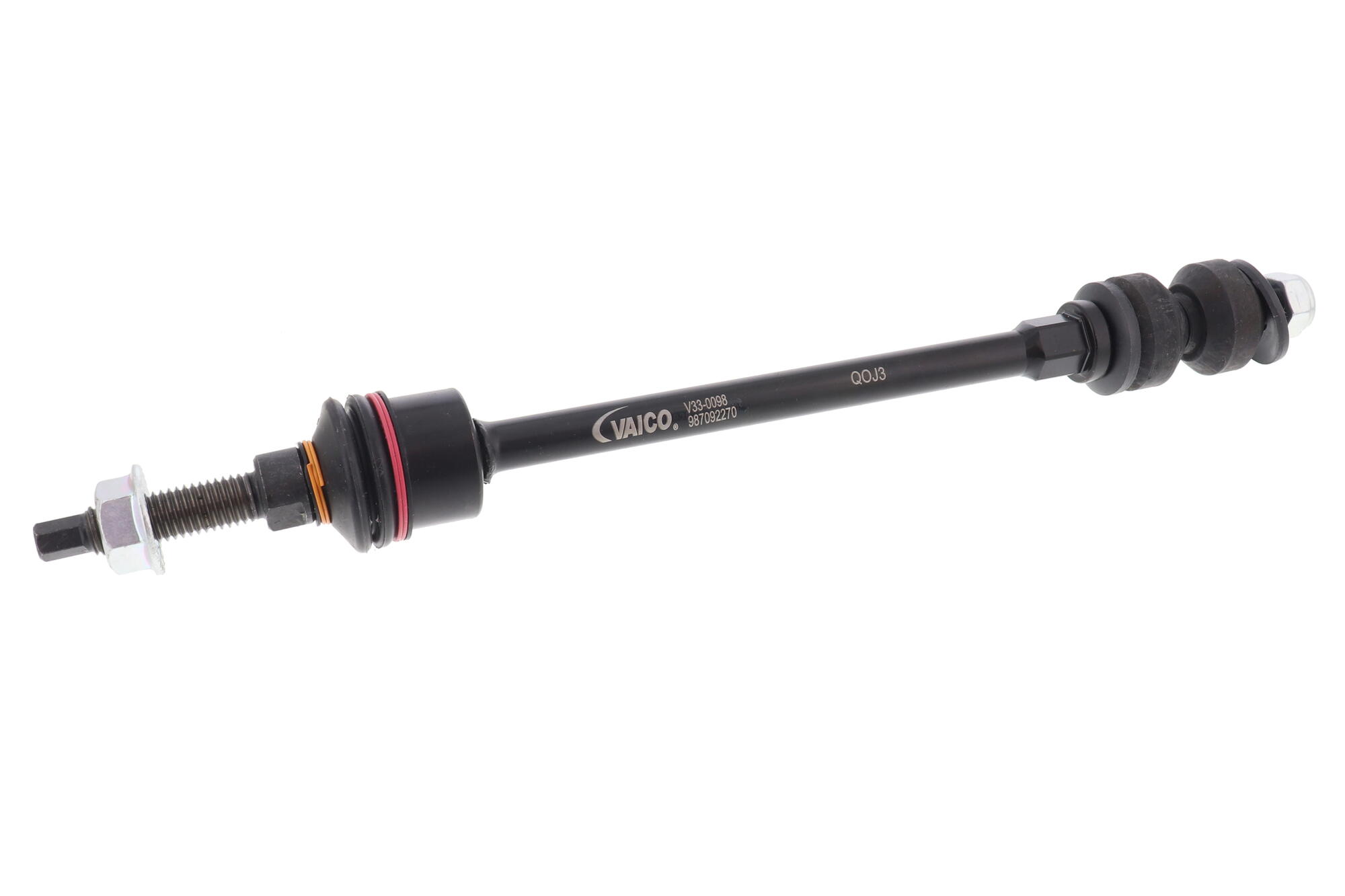Link/Coupling Rod, stabiliser bar VAICO V33-0098