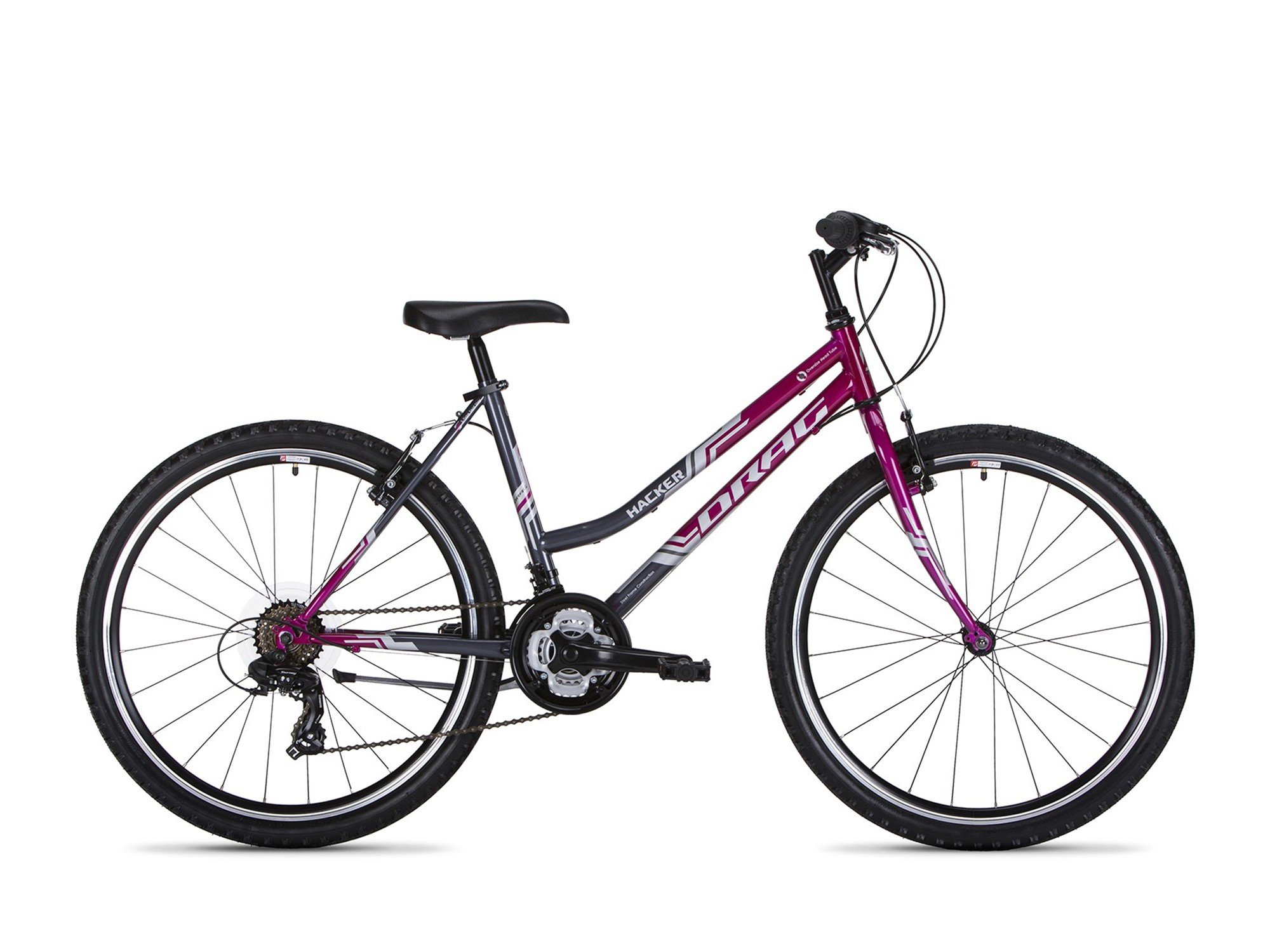 MTB polkupyörä DRAG HACKER LADY 26 S PURPLE